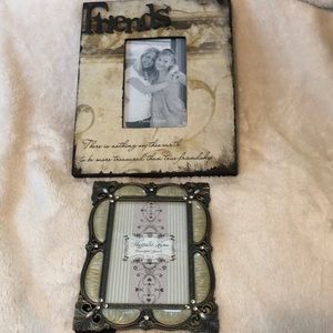 Set of two picture frames